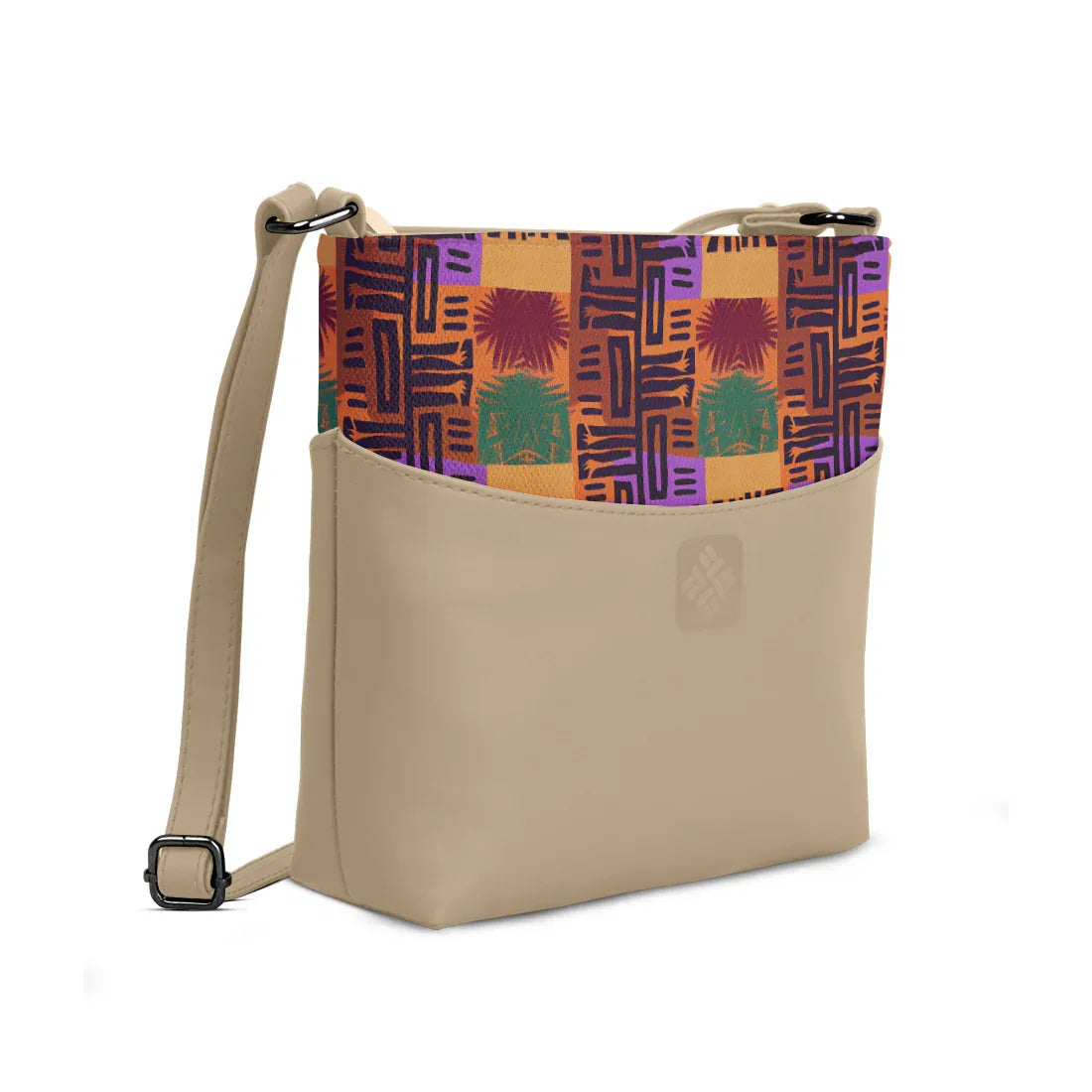 Chic Essentials Crossbody Cultural Patchwork - 2