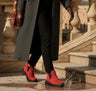 Chelsea Bootie Red