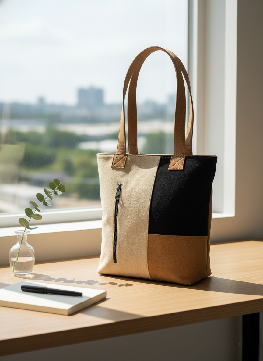 Jetset Mood Tote – Bold, Sleek, Ready to Go - 5
