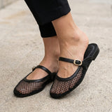 Black Trellis Mule