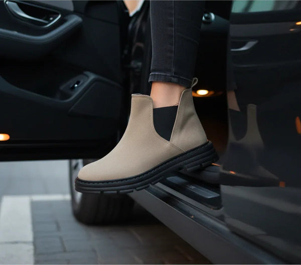Chelsea Bootie Beige - 1
