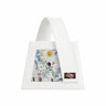 White One Handed Bag Floary