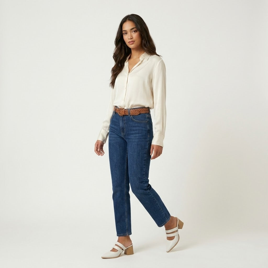 White Double Strap Mules – Step Into Your Power