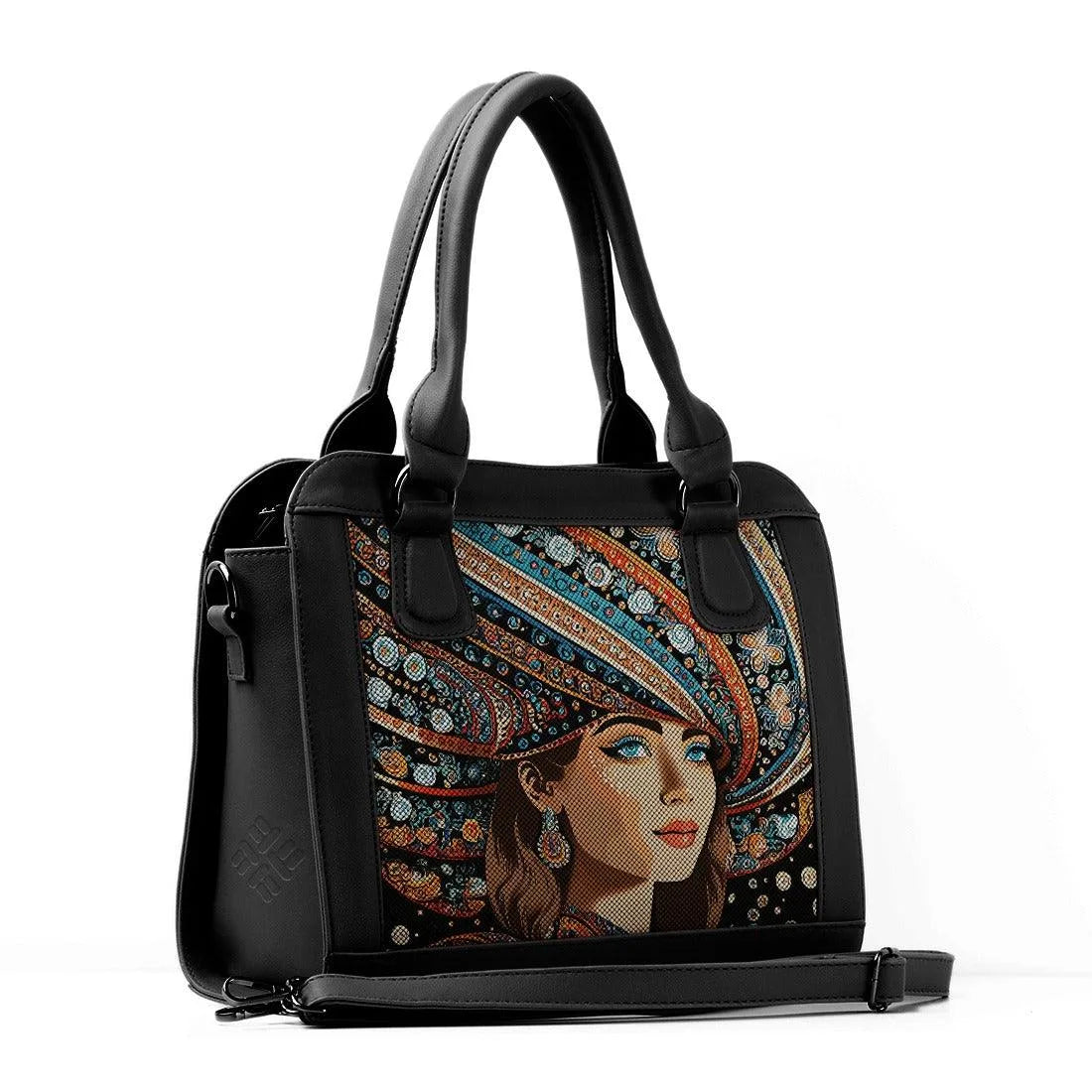 Black Travel Hobo Bag Senorita