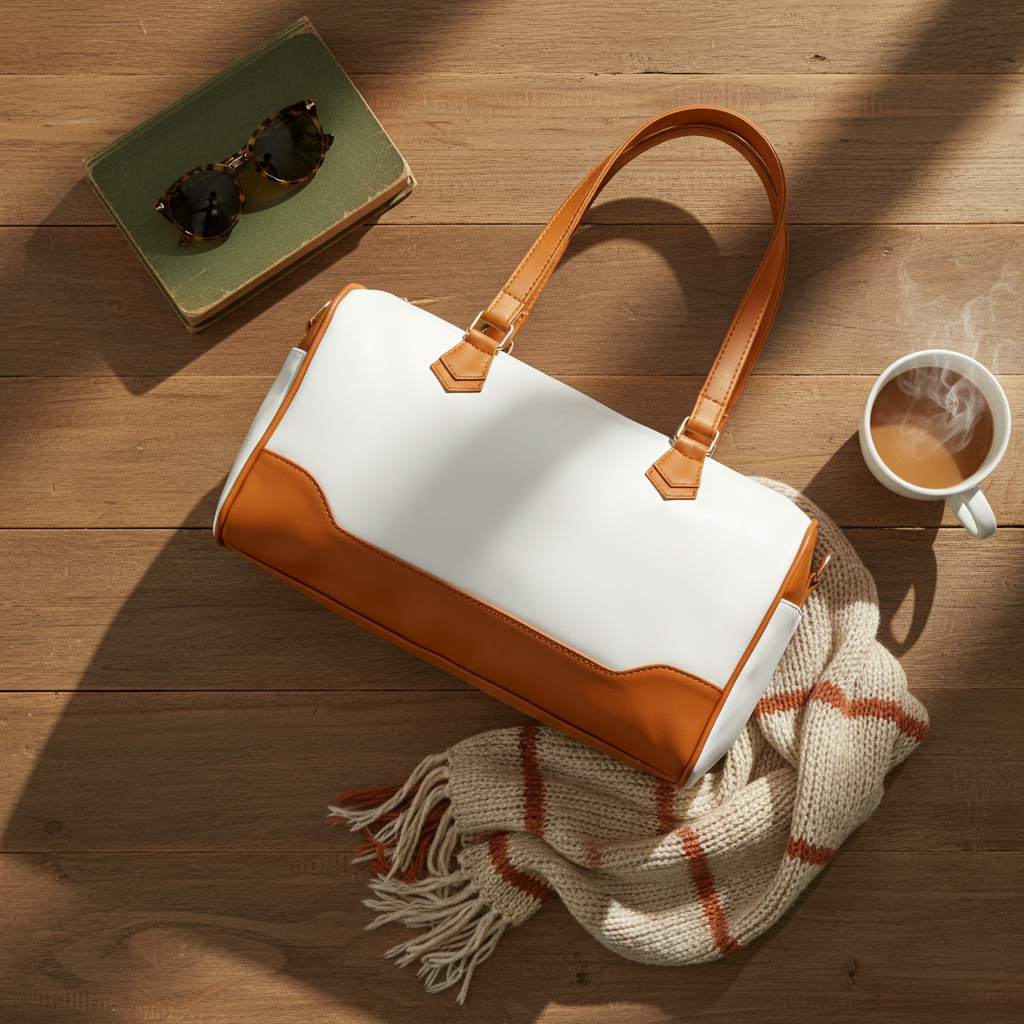 Metro Grace Barrel Bag – Sleek & Sophisticated - 6