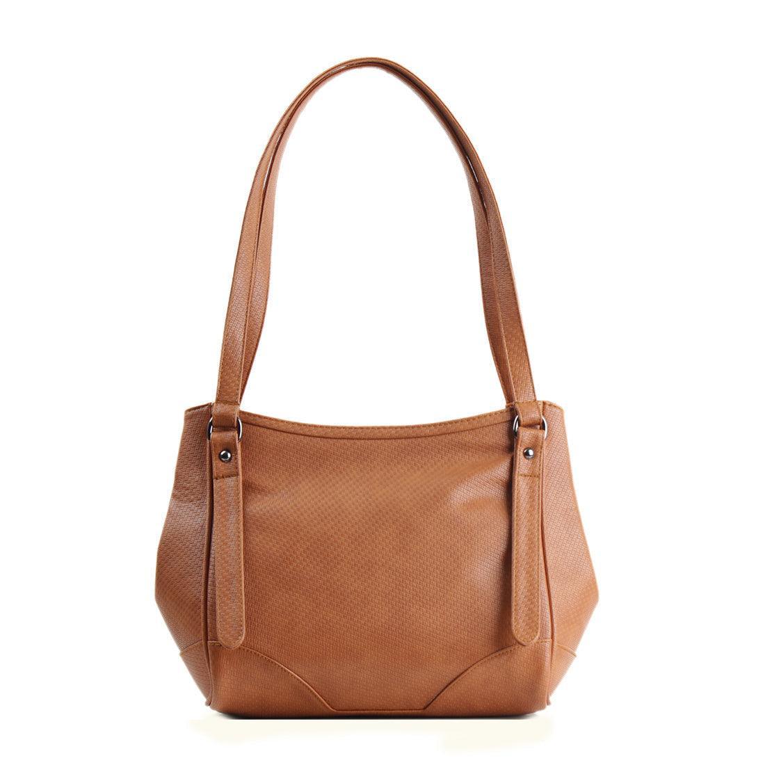 Leather Tote Bag Ikat pattern - CANVAEGYPT
