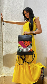Black Orbit Laptop Backpack Flows - CANVAEGYPT