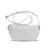 White Swag Crossbody Watercolor tropical