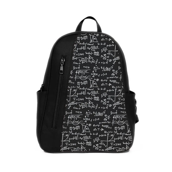 Black Mixed Backpack Einstein