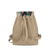 Beige City Serenade Backpack Cerulean Dreams - CANVAEGYPT