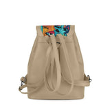 Beige City Serenade Backpack Doodles of the Deep - CANVAEGYPT