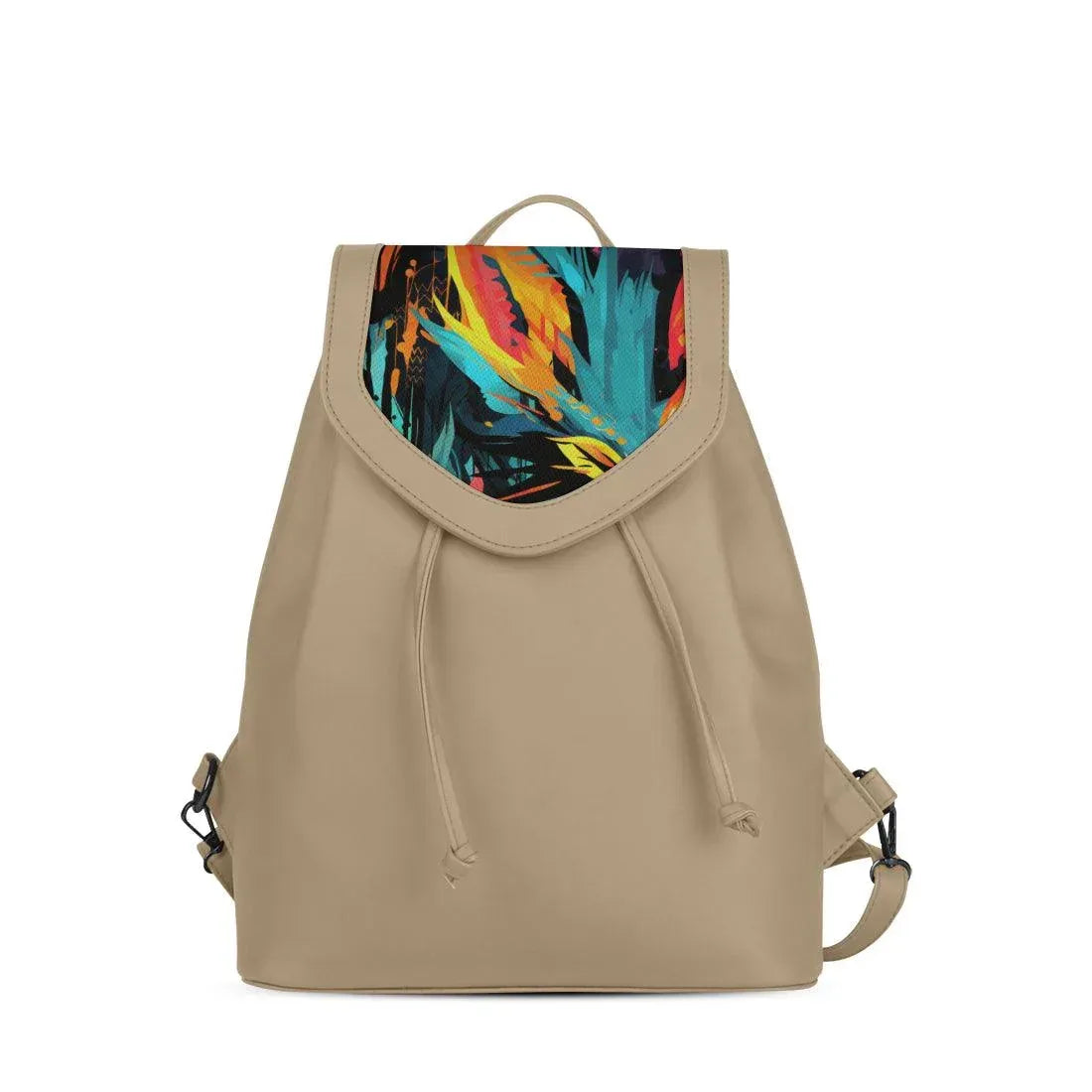 Beige City Serenade Backpack Mythical Flame - CANVAEGYPT