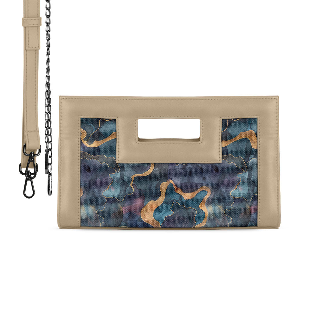 Beige City Sleek Clutch Blendify - 2