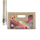 Beige City Sleek Clutch Cosmic Dreams - 2