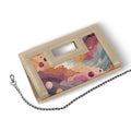 Beige City Sleek Clutch Cosmic Dreams