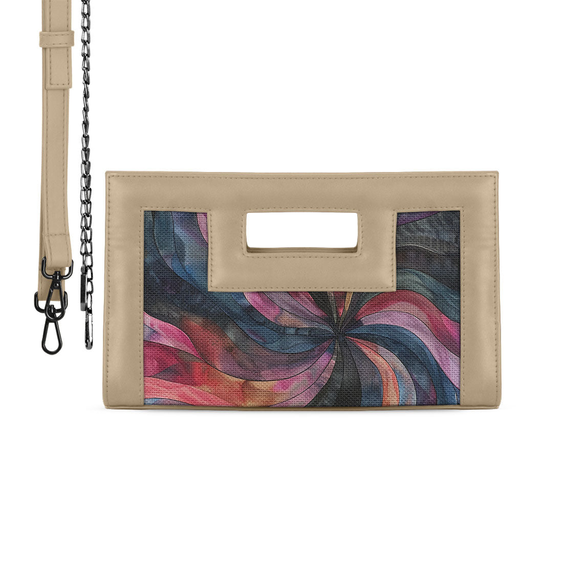 Beige City Sleek Clutch Fuldeep - 2