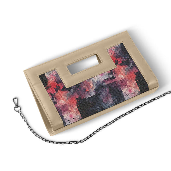 Beige City Sleek Clutch Mixed Colors - 1