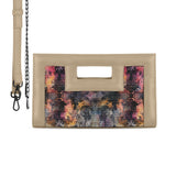 Beige City Sleek Clutch Mixella - 2