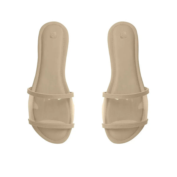 Beige Clear Bliss Comfort Slipper - 1