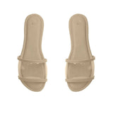 Clear Bliss Comfort Slipper - 41 / Beige