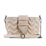 Beige Fleming Clutch - CANVAEGYPT