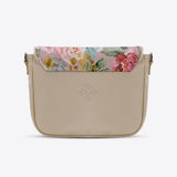 Beige Messenger Crossbody Watercolor Gentle