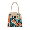 Beige Metropolitan Charm Bag Swirls of Sentience