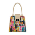 Beige Metropolitan Charm Bag Vibrant Mosaic