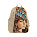 Beige Mixed Backpack Senorita