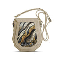 Beige Polygon Crossbags CONNECTED