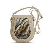 Beige Polygon Crossbags CONNECTED - CANVAEGYPT