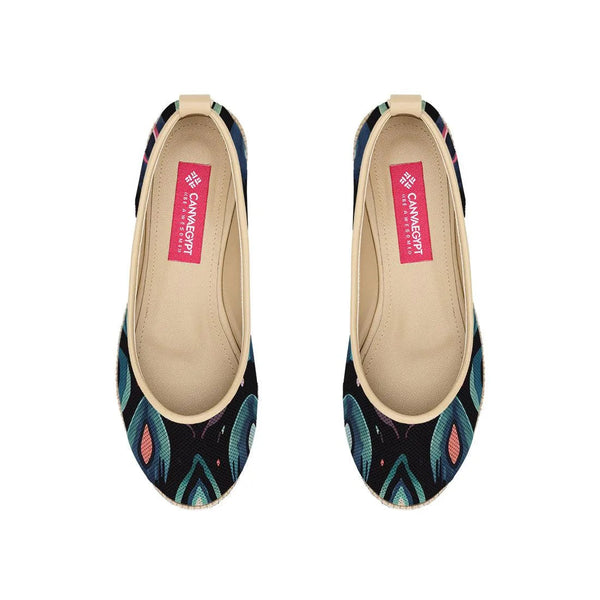Beige Voyage Round Toe Aquatic - CANVAEGYPT