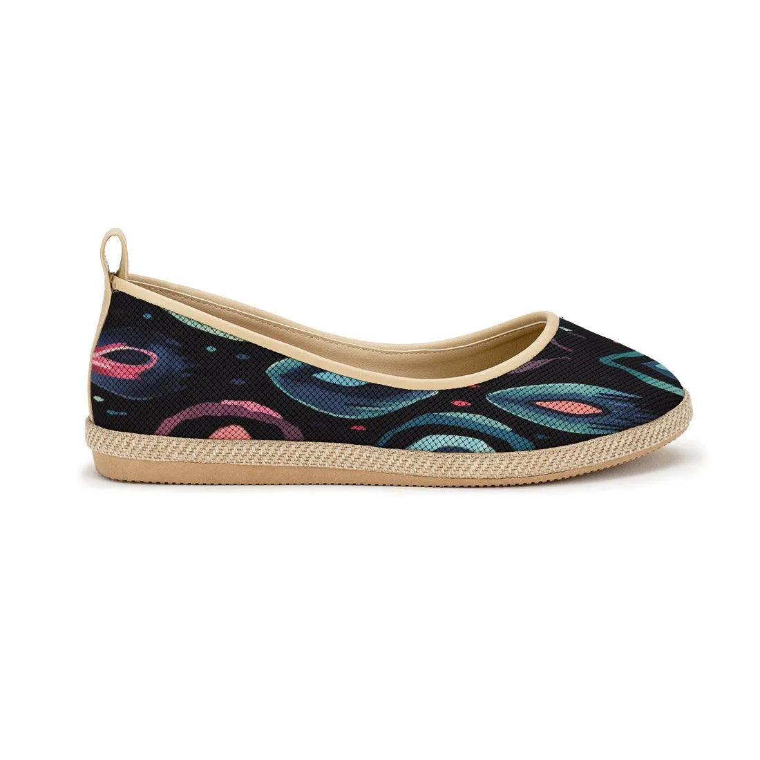 Beige Voyage Round Toe Aquatic - CANVAEGYPT
