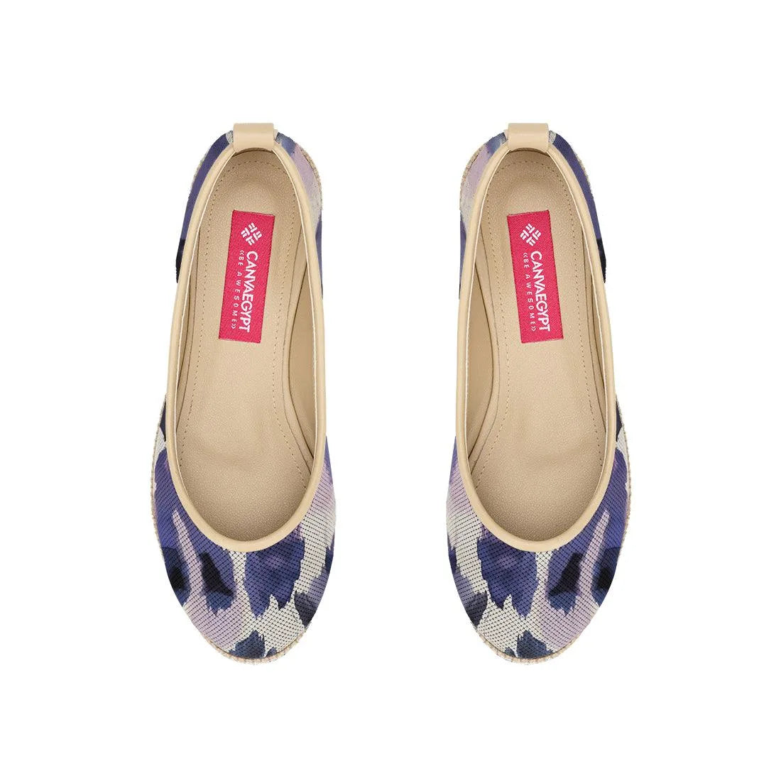 Beige Voyage Round Toe Cloudy - CANVAEGYPT