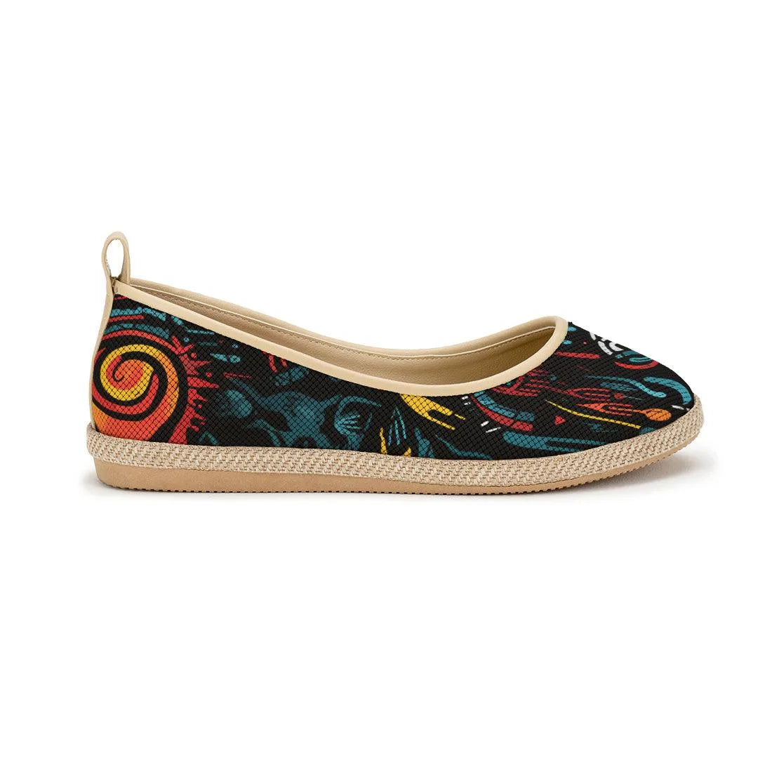Beige Voyage Round Toe Looming - CANVAEGYPT