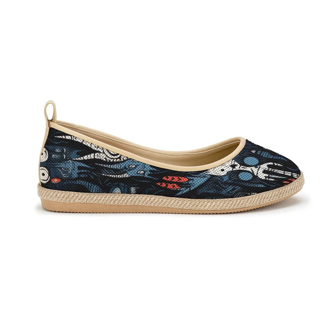 Beige Voyage Round Toe Monster - CANVAEGYPT