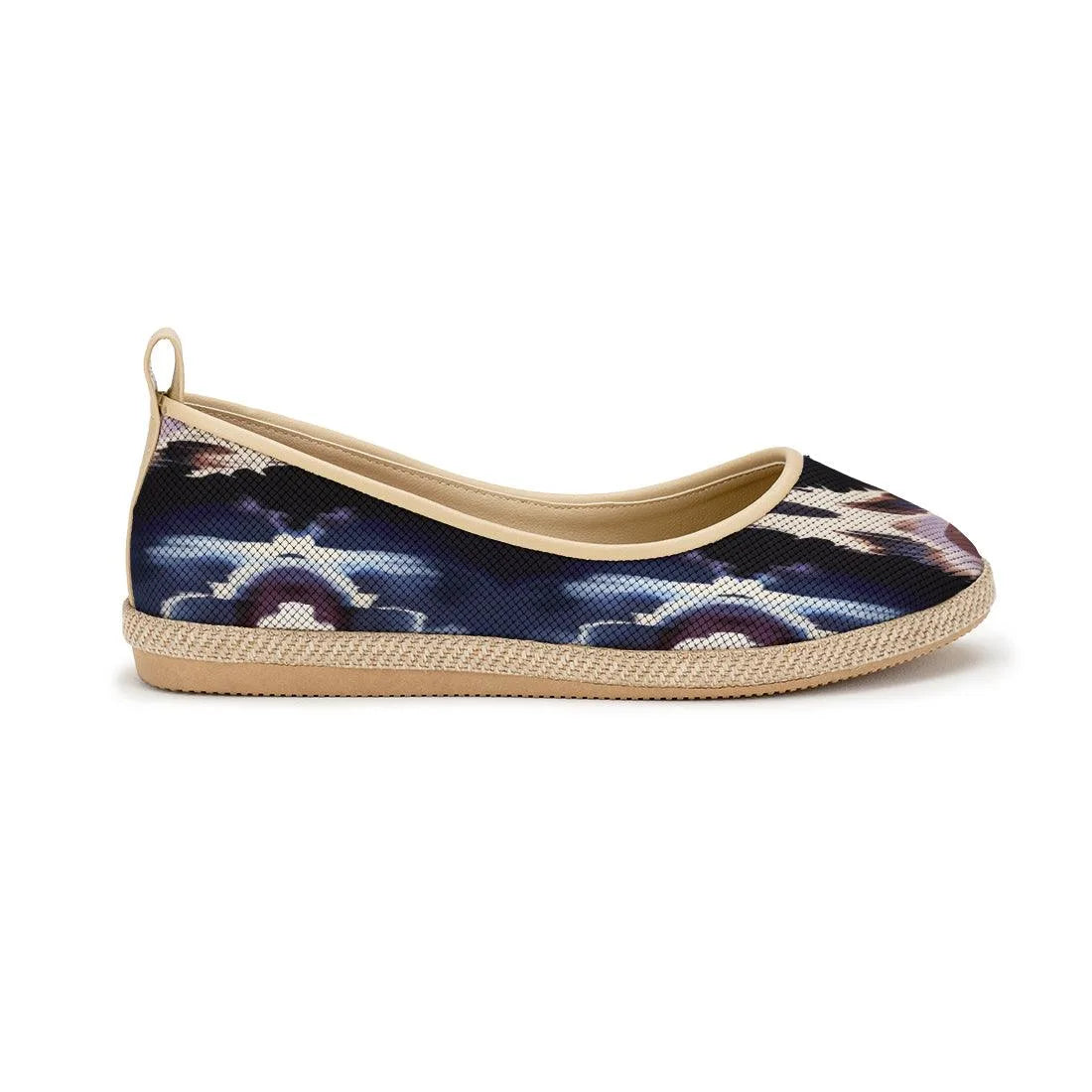 Beige Voyage Round Toe Puzzling - CANVAEGYPT