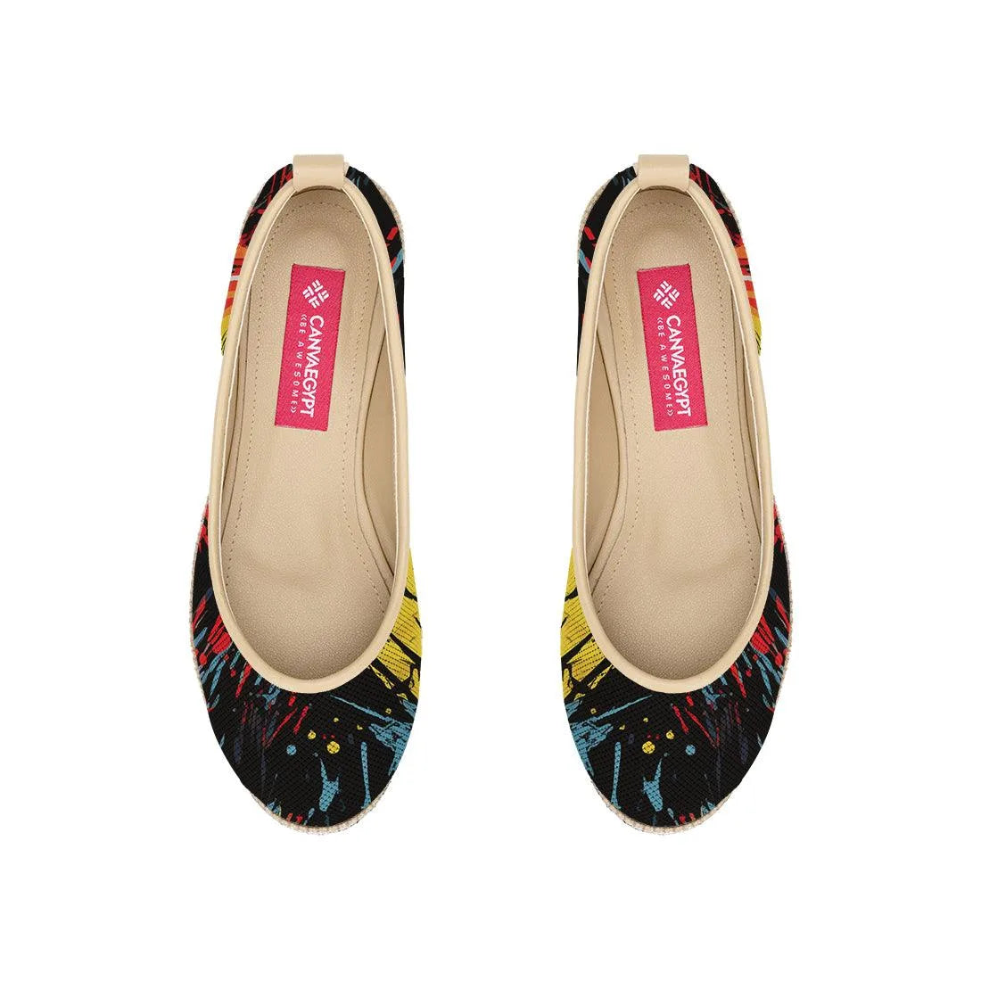 Beige Voyage Round Toe Spectrum - CANVAEGYPT