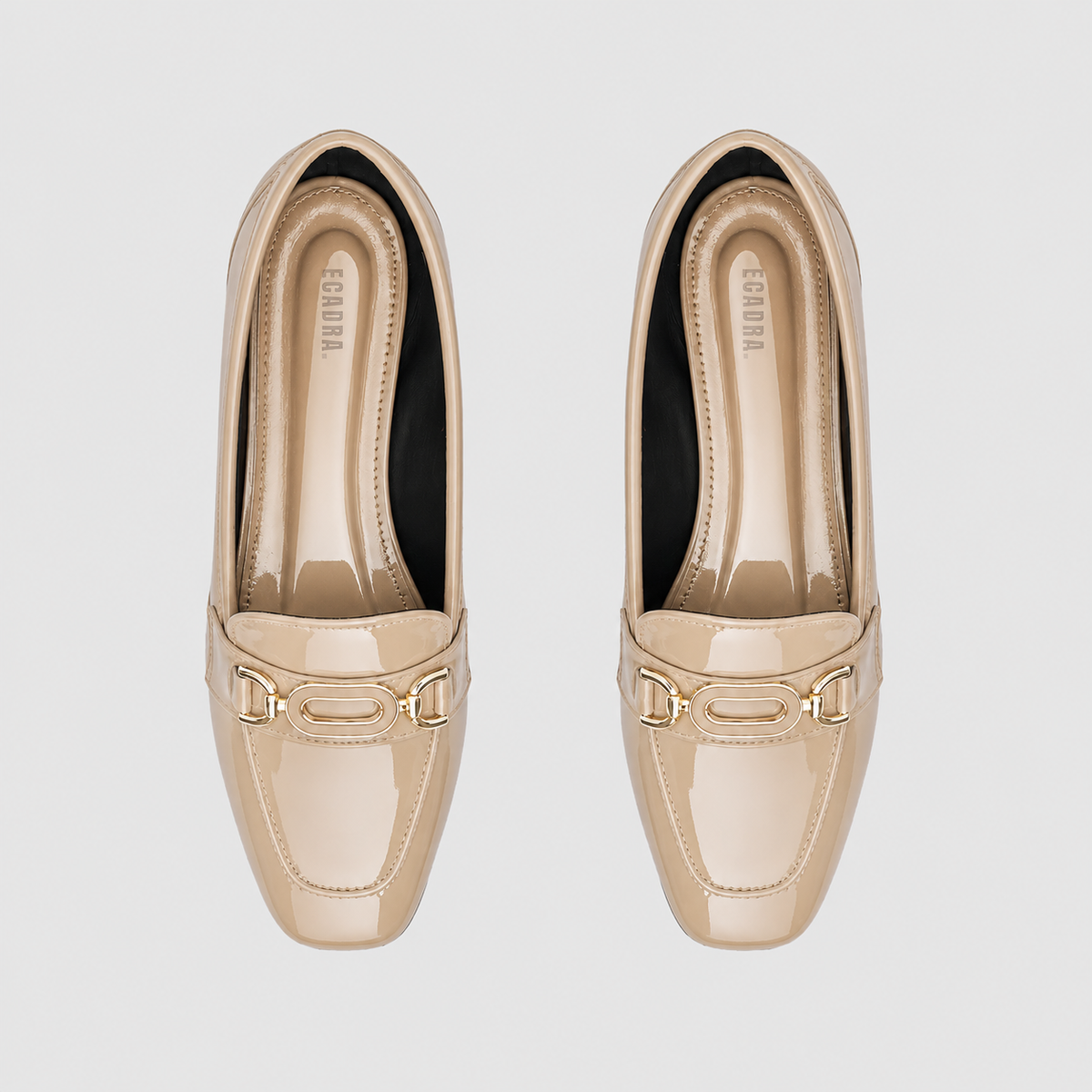 Beige Chain Loafers – Step Into Your Power | ECADRA