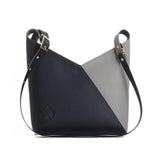 Bicolor Triangles Bags DB with Grey