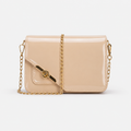 Biege Chain Crossbody Bag – Twist & Go