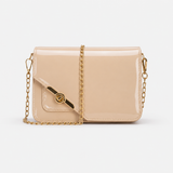 Biege Chain Crossbody Bag – Twist & Go Chain Crossbody Bag – Twist & Go | ECADRA