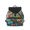 Black Aurora Backpack Flower