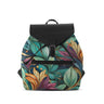 Black Aurora Backpack Leaf