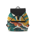 Black Aurora Backpack Texture