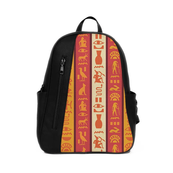 Black Mixed Backpack Pharoah lan – شنطة ظهر خروج – ECADRA