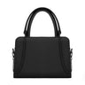 Black Chic Chain Accent Handbag