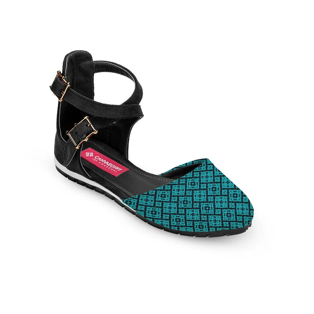 Black Chunky Sandal Patches