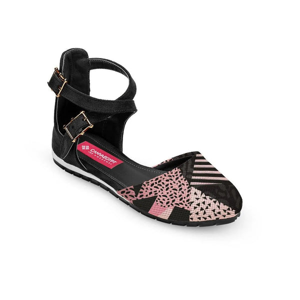 Black Chunky Sandal Scratches