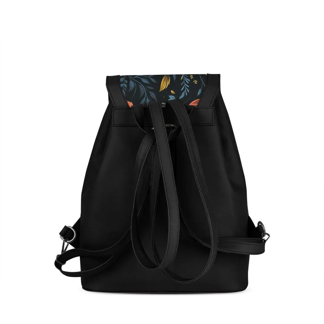 Black City Serenade Backpack Floral Whisper
